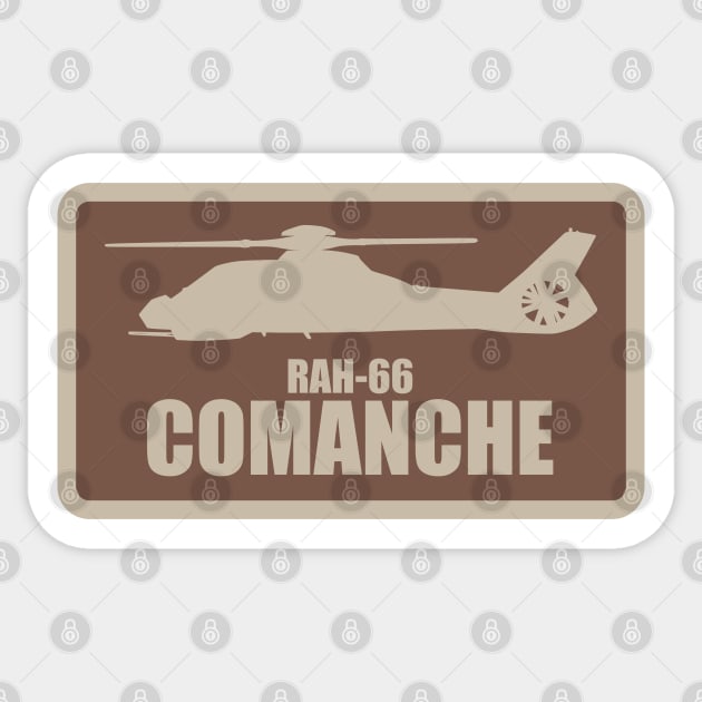 RAH-66 Comanche (Desert Subdued) Sticker by TCP